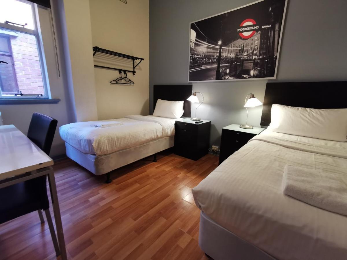 מלבורן City Centre Budget Hotel מראה חיצוני תמונה